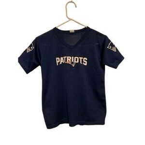 NEW ENGLAND PATRIOTS SIZE YOUTH MEDIUM VINTAGE FRANKLIN JERSEY